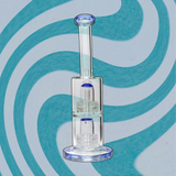 12 Inch Bent Neck with Double in Line Shower Percs