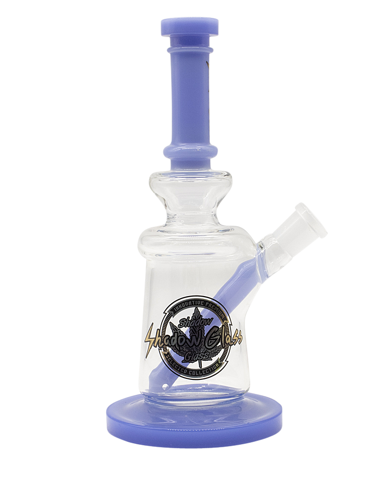 Shadow Glass 7 in Water Pipe Straight Neck 