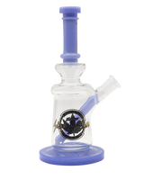 Shadow Glass 7 in Water Pipe Straight Neck 