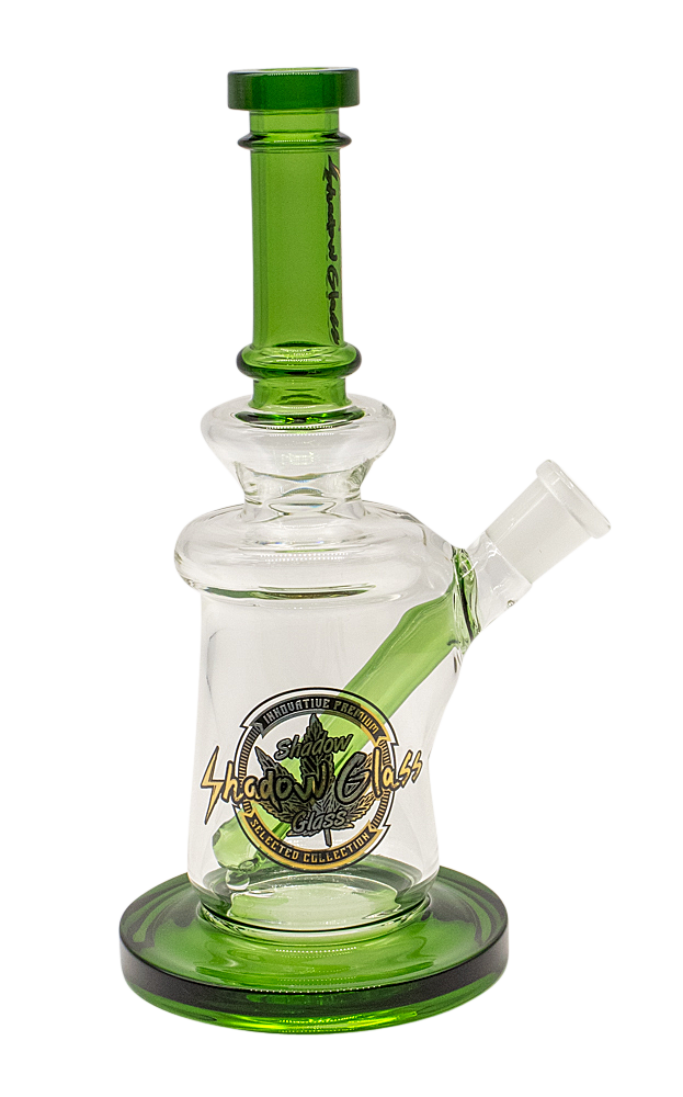 Shadow Glass 7 in Water Pipe Straight Neck 
