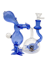 Dragon Glass Pipe composed of  Blue Creature!