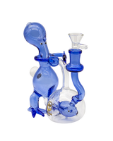 Dragon Glass Pipe composed of  Blue Creature!