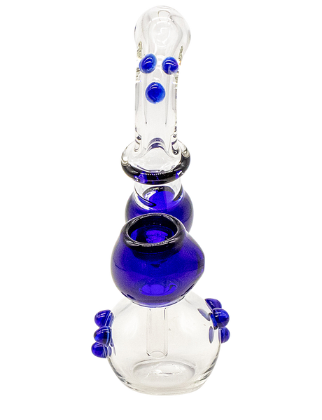 Glass Hand Water Pipe Clear