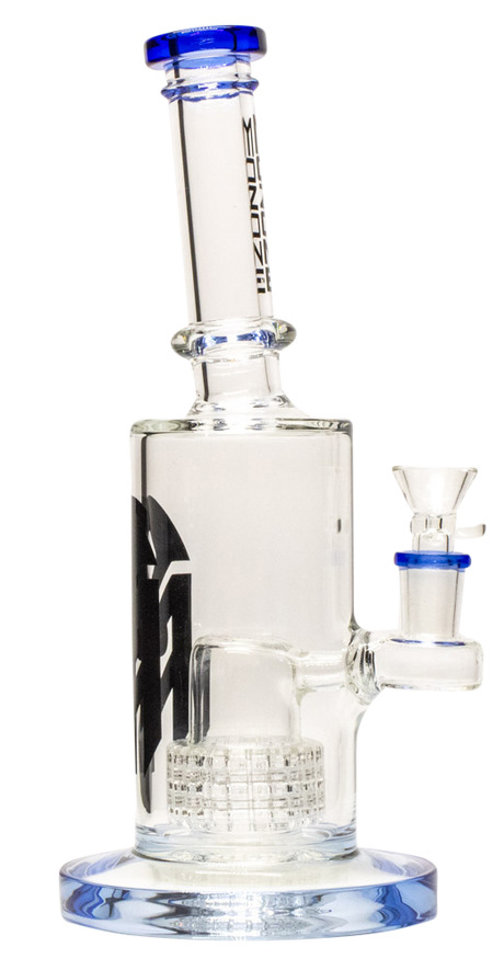 10 inch MOZONE  Water Pipe with bent neck and a Huge Perc