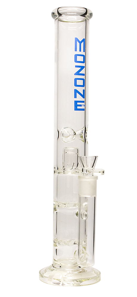 MOZONE 15" Straight Tube Ice Catcher with 3 Percs
