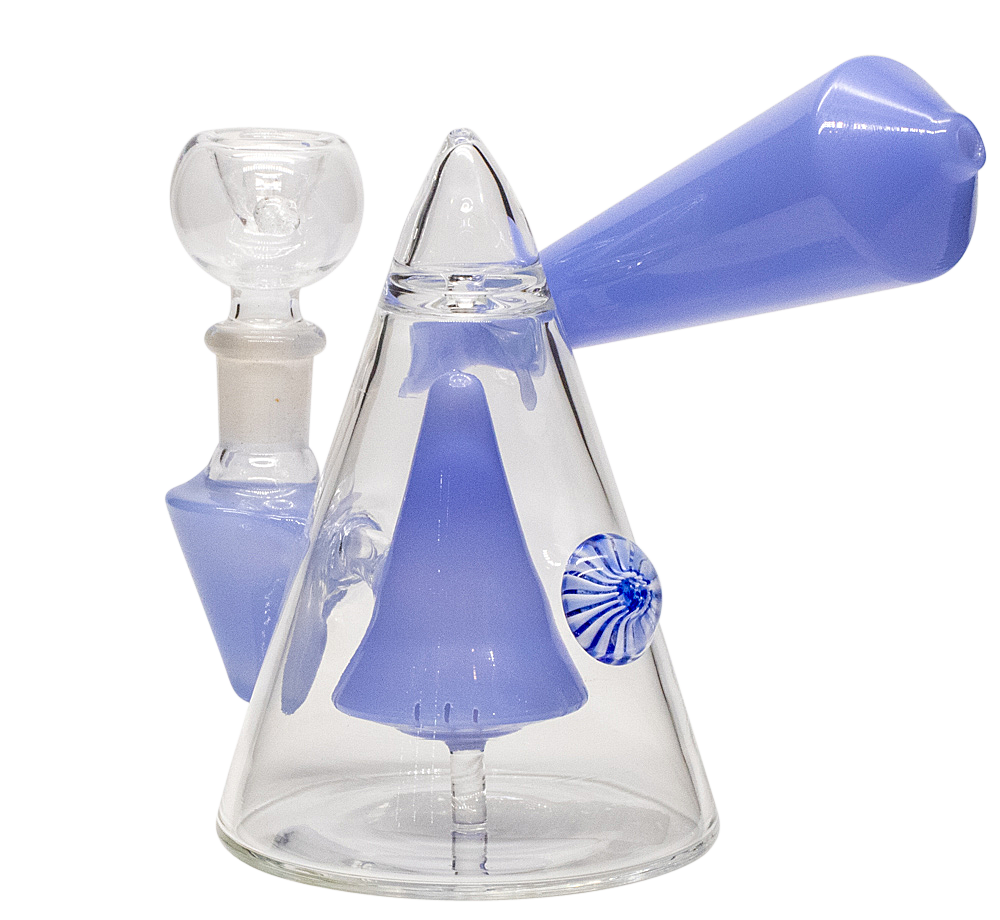 6" Pyramid Shape with Sidecar Honycomb Perc