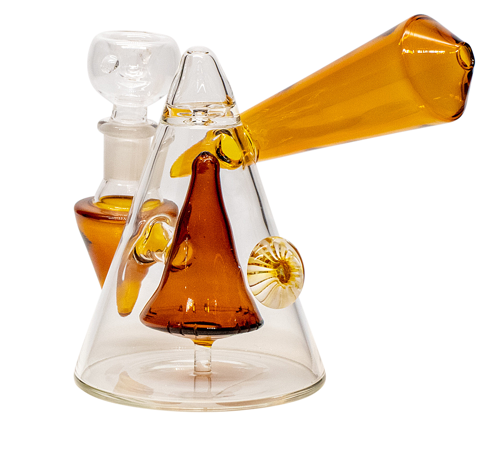 6" Pyramid Shape with Sidecar Honycomb Perc