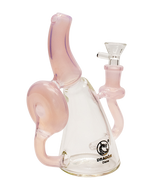 Dragon Glass Pink Pipe Swervy Body Design