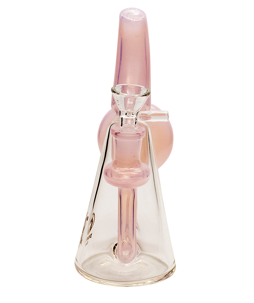 Dragon Glass Pink Pipe Swervy Body Design