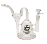 Dragon Glass Bell Shaped With Inline Perc