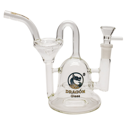Dragon Glass Bell Shaped With Inline Perc
