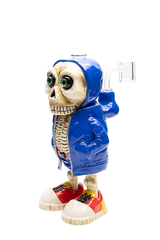 8"  "SKULL BOY" Cartoon Water Pipe