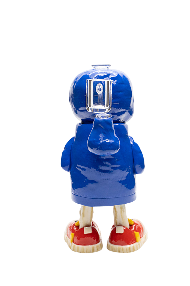 8"  "SKULL BOY" Cartoon Water Pipe