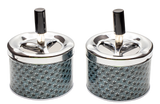 Spinning Push Down Ash Tray - Very Retro