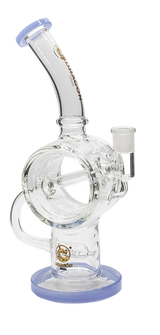 Dragon Glass Circular Pipe with Inline Perc