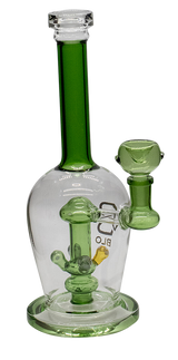 Four Mushroom Water Pipe 10 Inch