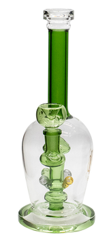 Four Mushroom Water Pipe 10 Inch
